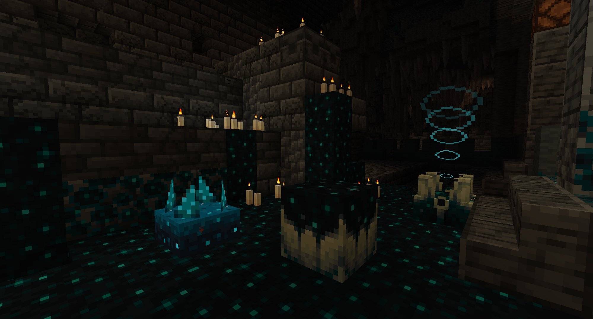 Minecraft deep dark city