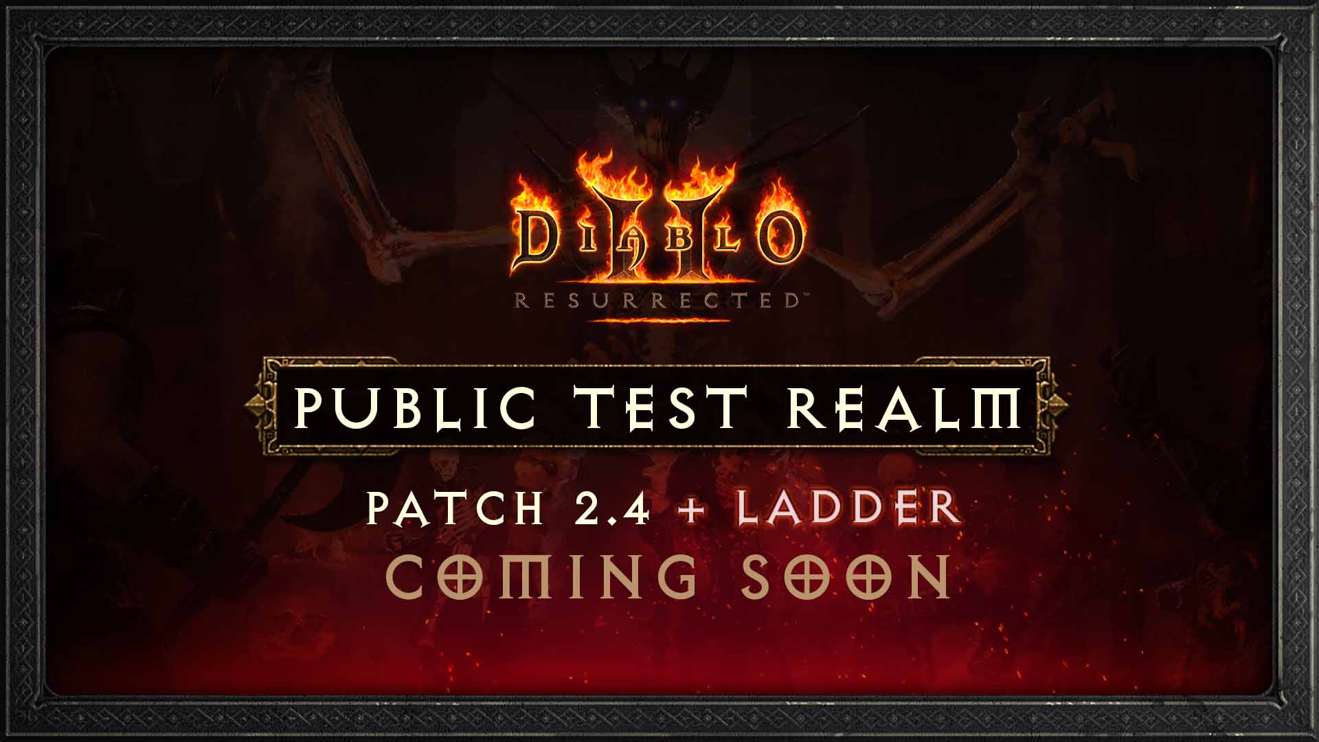 Diablo 2 Resurrected Patch 2.4 Ladder