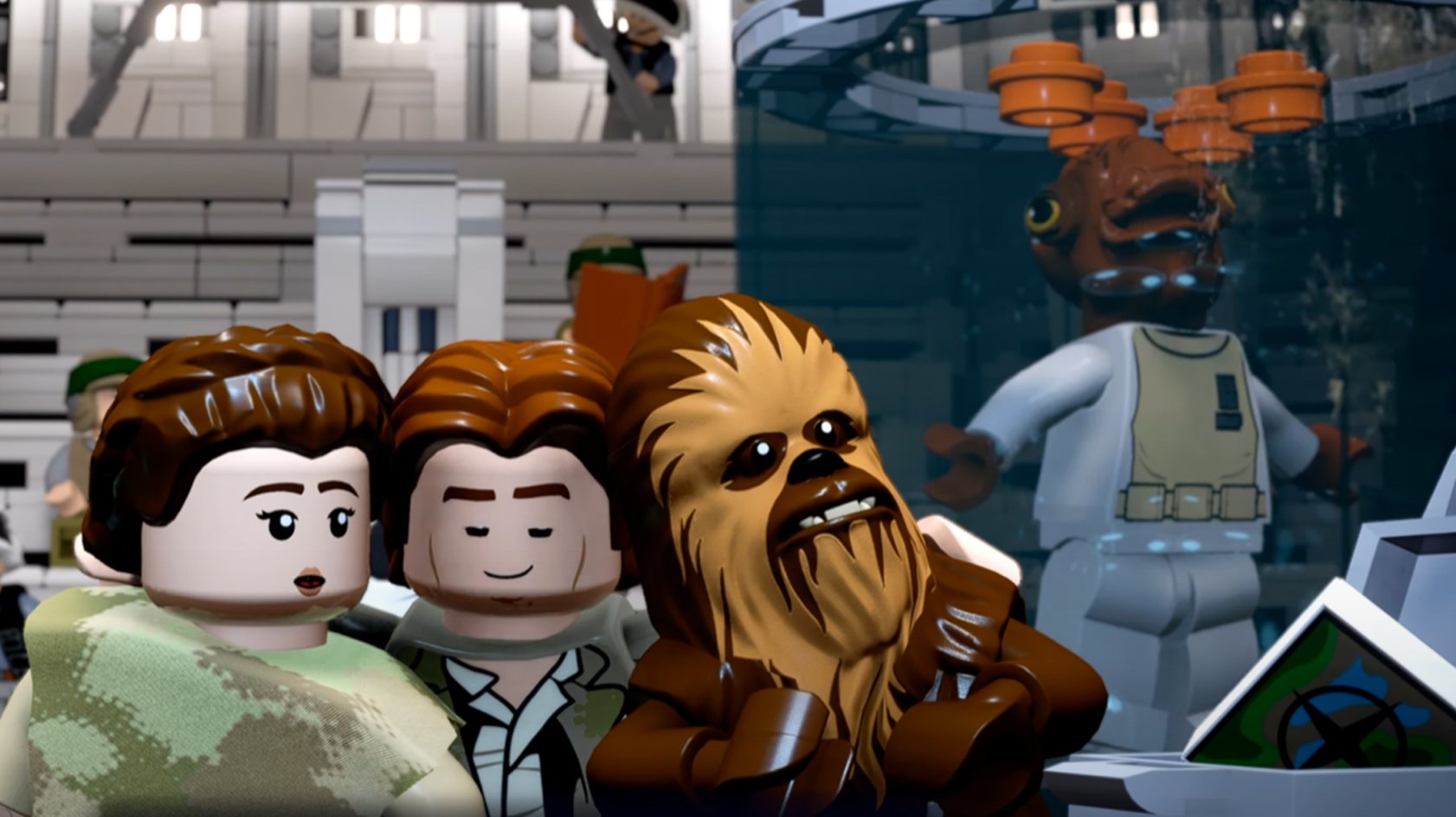 Lego Star Wars Skywalker Saga Anakin Almirante Ackbar Comida de Peixe