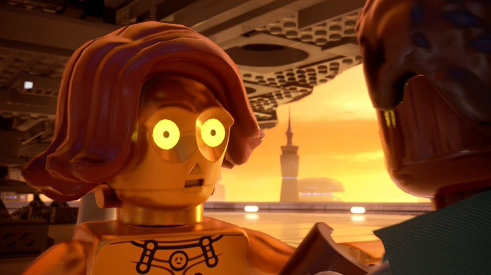 Lego Star Wars Skywalker Saga Lando e C3p