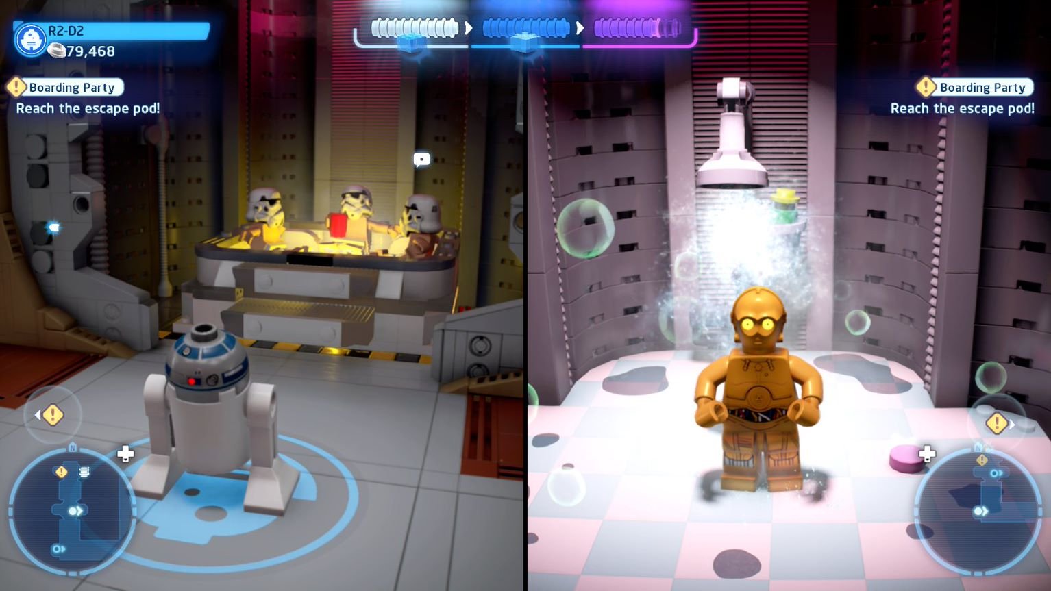 Lego Star Wars Skywalker Saga Split Screen Co Op Droids
