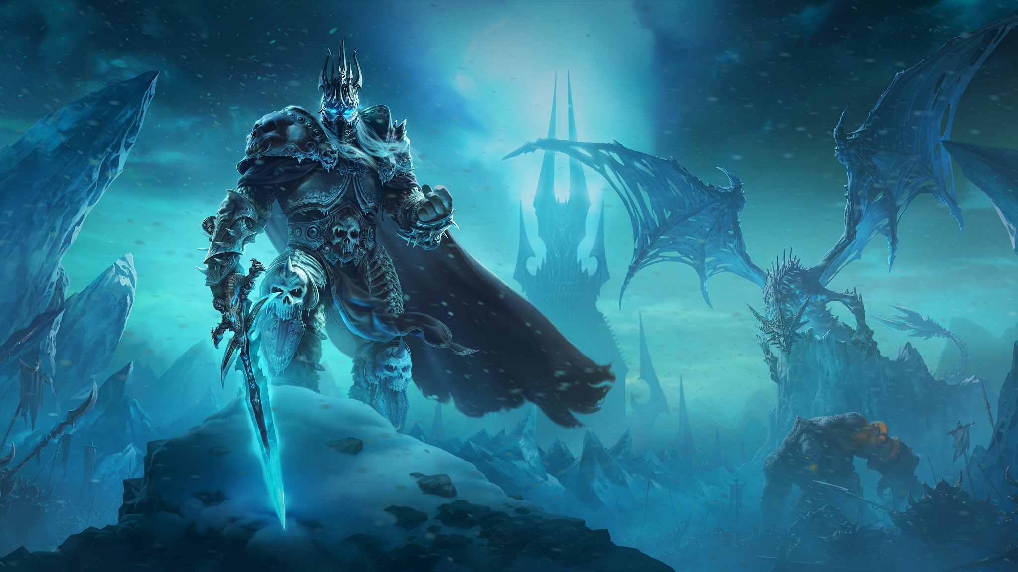 World Of Warcraft Classic Lich King Key Art