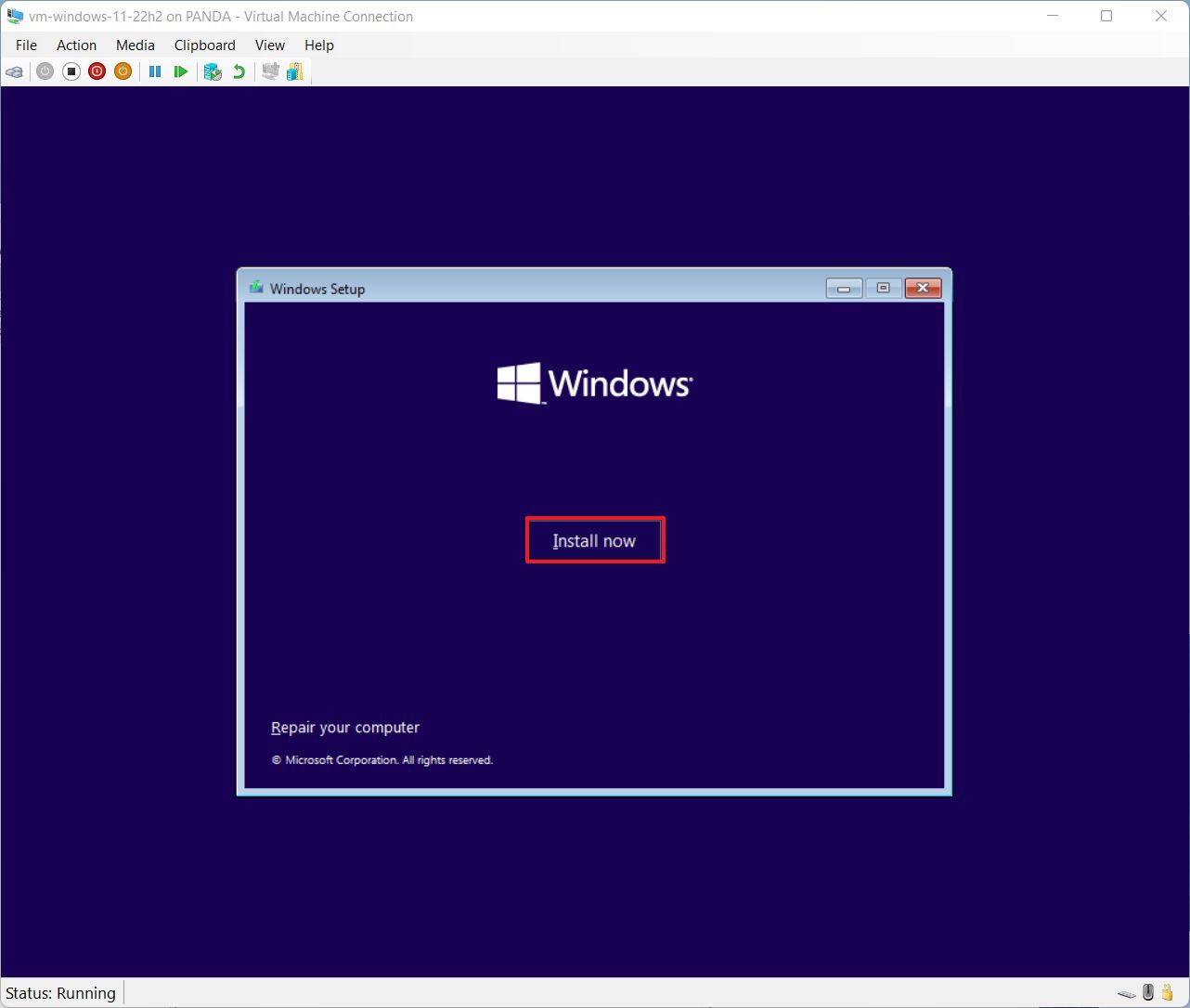 Install Windows 11 now