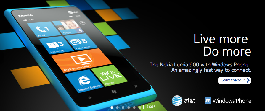 Lumia 900 Nokia Website