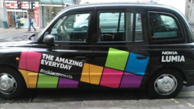 Lumia London Black Cab