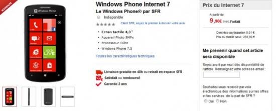 Windows Phone Internet 7