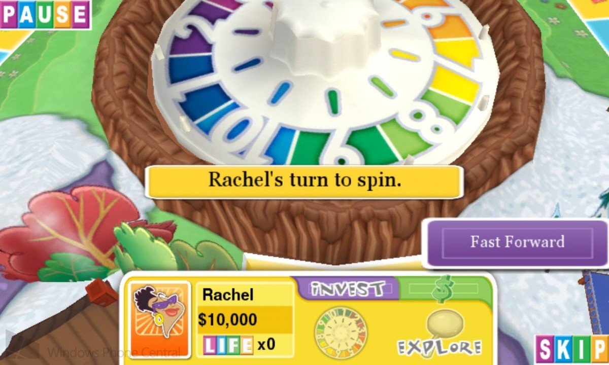 The Game of Life spinner