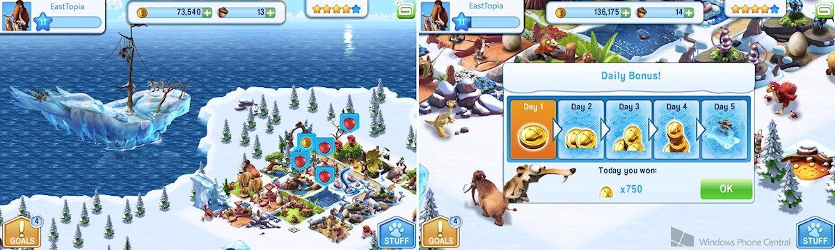 Ice Age Village Daily Bonus