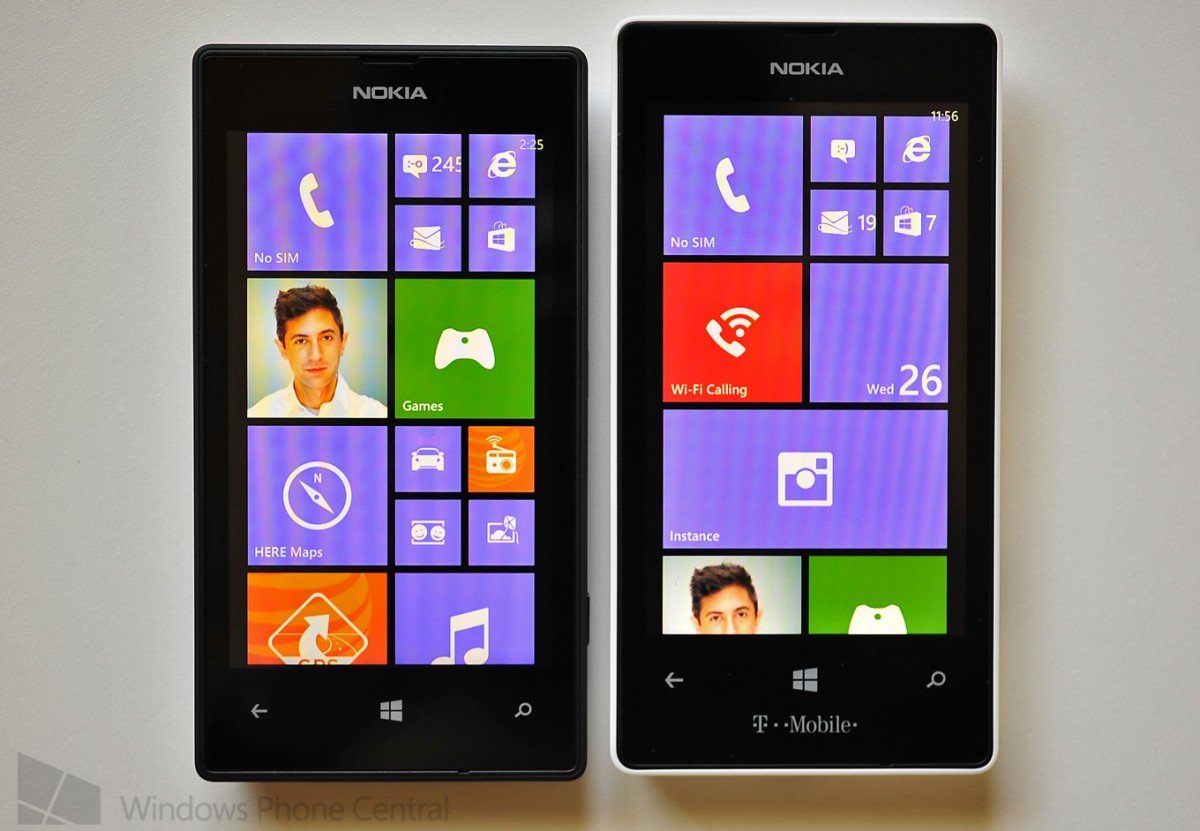 AT&T Nokia Lumia 520 vs 521