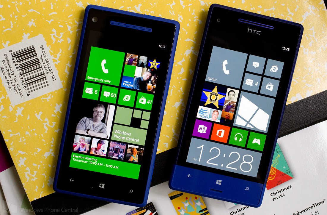 HTC 8X and 8XT