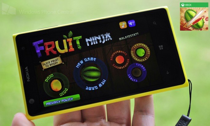 Fruit Ninja for Windows Phone 8