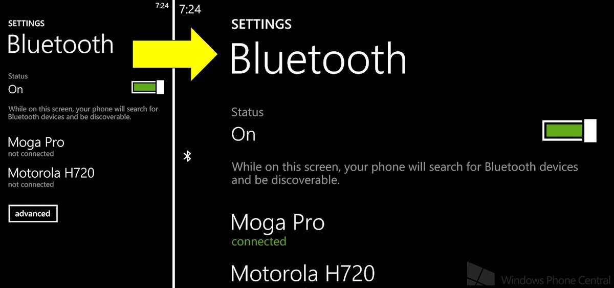 MOGA Windows Phone Bluetooth tutorial how to connect