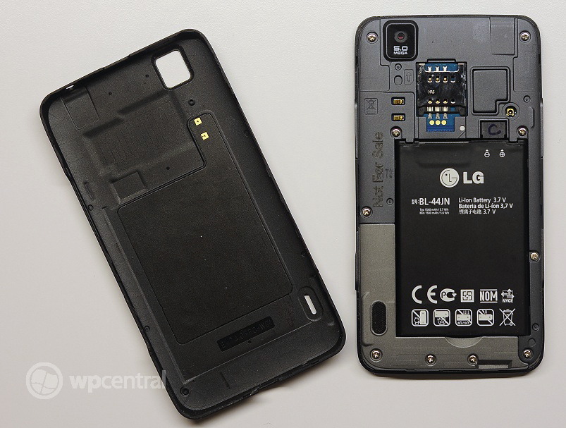 Battery and back cover