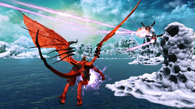 Crimson Dragon Xbox 360 version
