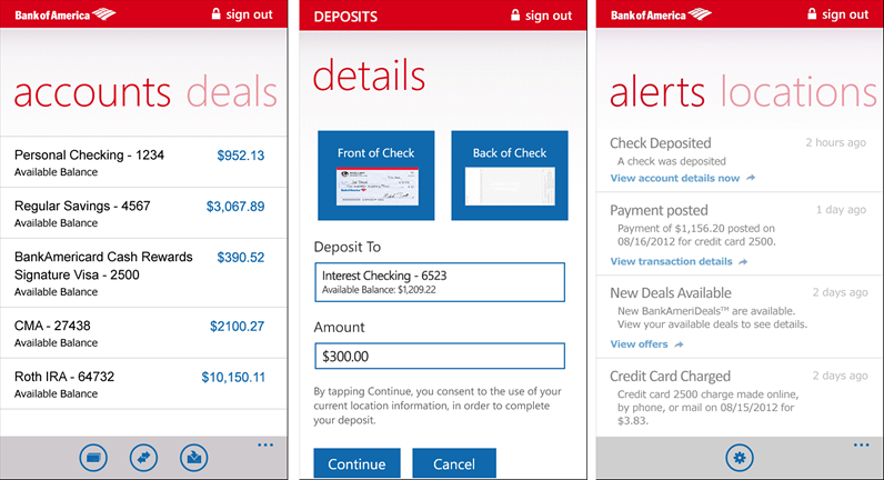 Bank of America adds Mobile Check Deposit to the Windows Phone feature list  | Windows Central