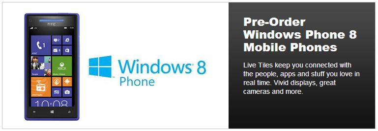 Windows Phone 8 preorders at BestBuy