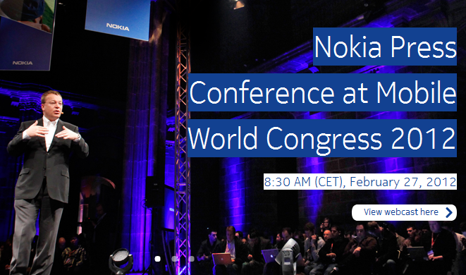 Nokia 2012 Mobile World Congress Event