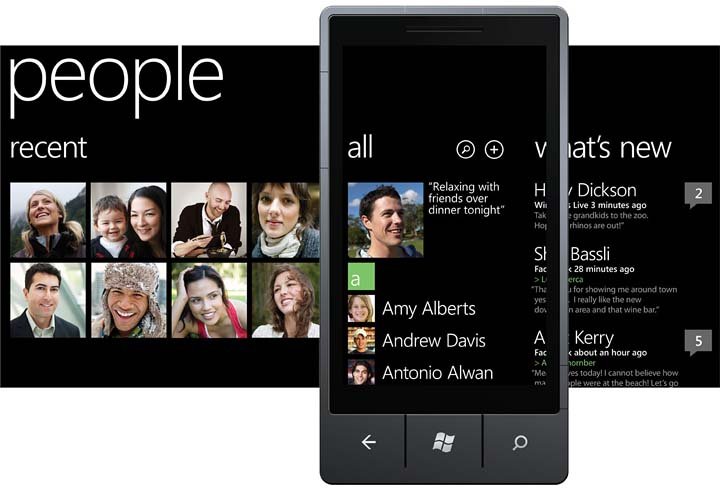 Windows Phone People Hub