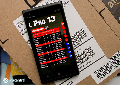 Football Pro 13 for Windows Phone