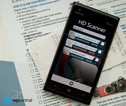 HD Scanner for Windows Phone