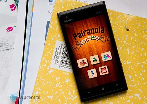 Pairanoia for Windows Phone