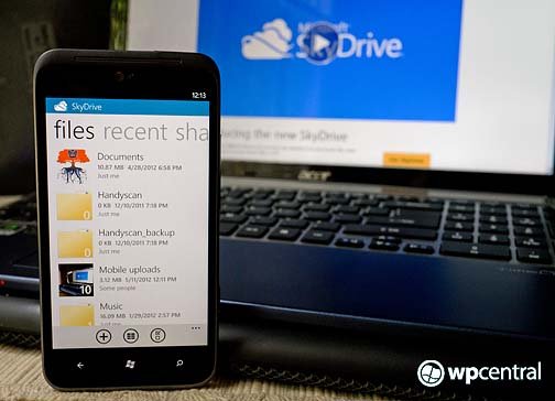 SkyDrive for Windows Phone