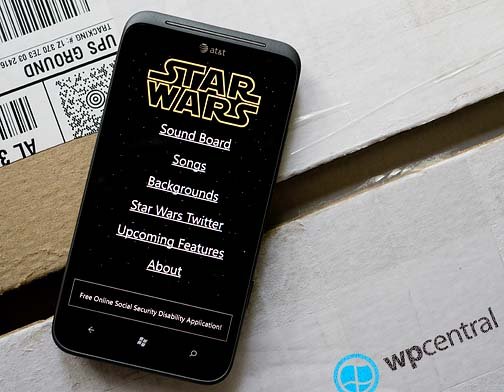 Star Wars for Windows Phone