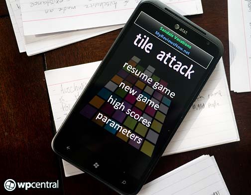Tile Attack for Windows Phone