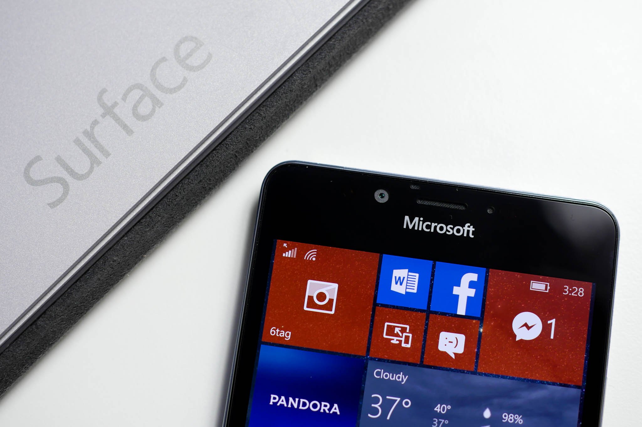 Lumia 950 and Surface