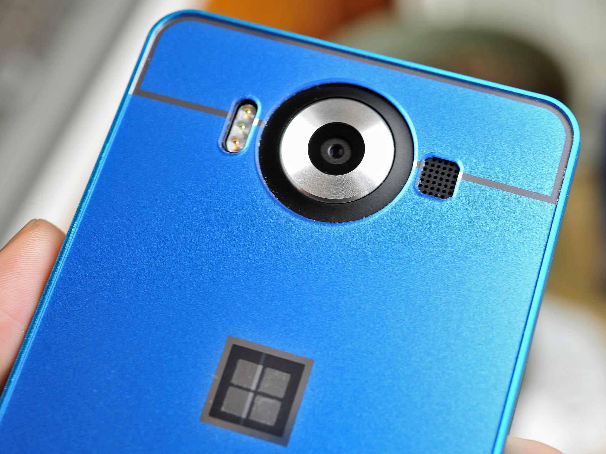 9 Para Microsoft Lumia 950 de Cuero Genuino Snap Shell Funda cubierta rígida color