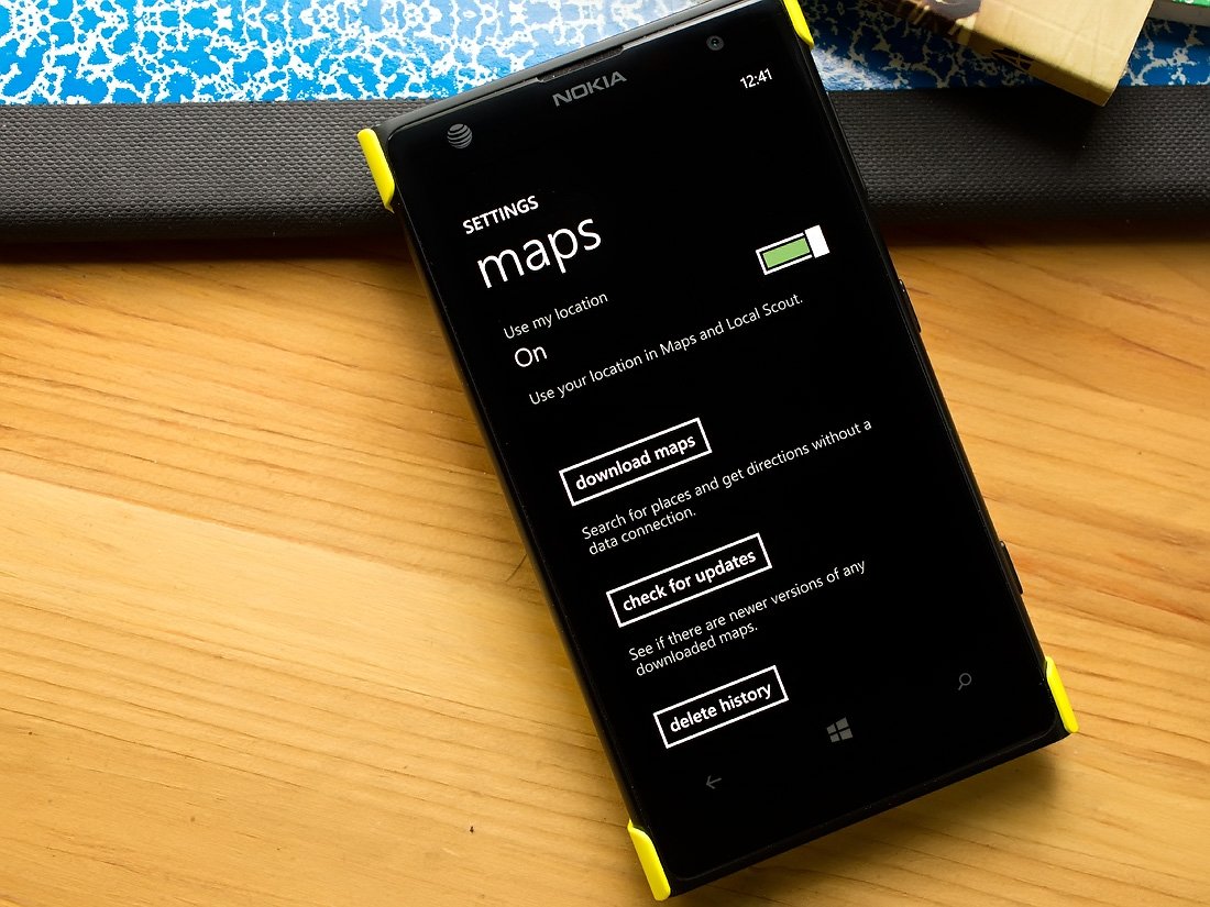 Windows Phone Offline Maps