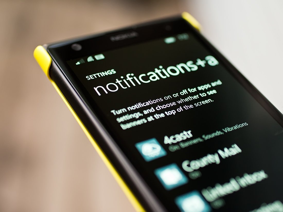 Windows Phone 8.1 Notifications