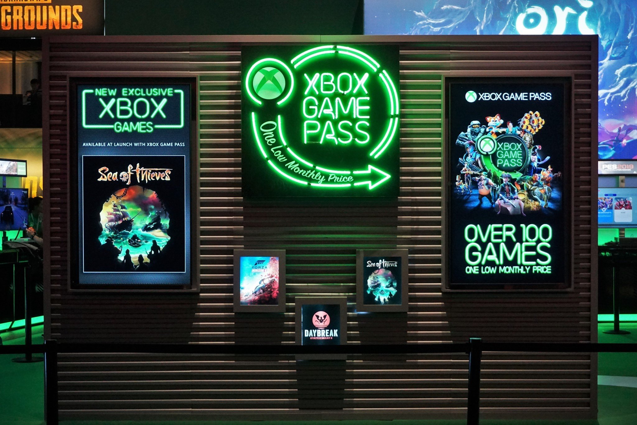 Cabine Xbox Game Pass