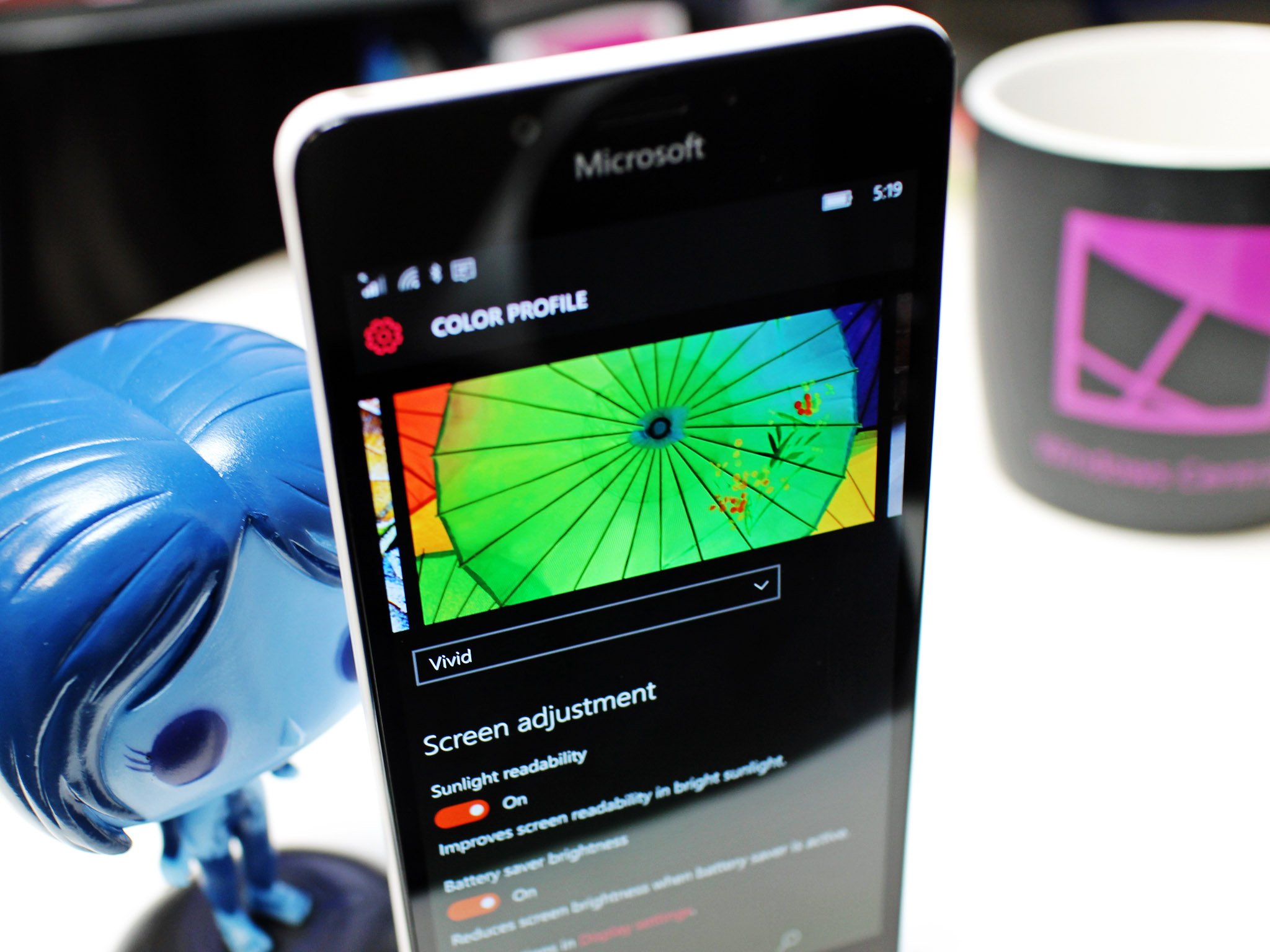 Lumia 950 Color Profile