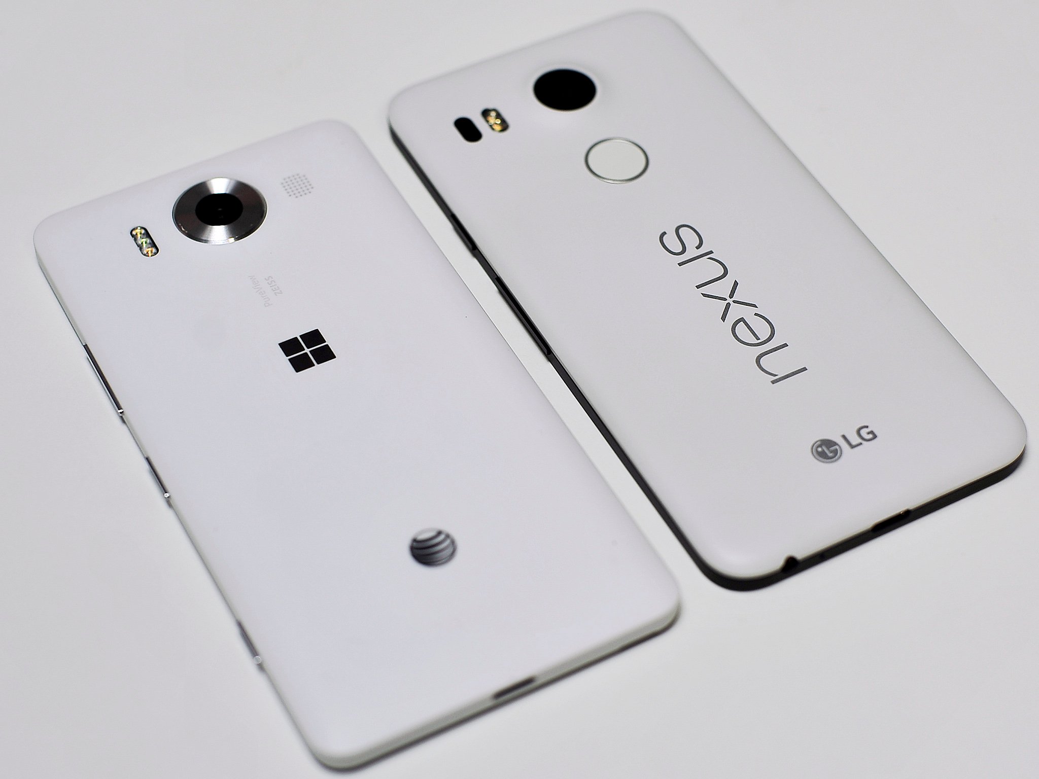 Microsoft Lumia 950 and Nexus 5X