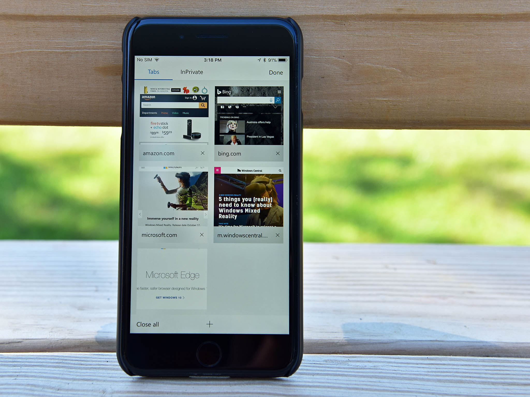 Microsoft Edge for iOS picks up ebook support
