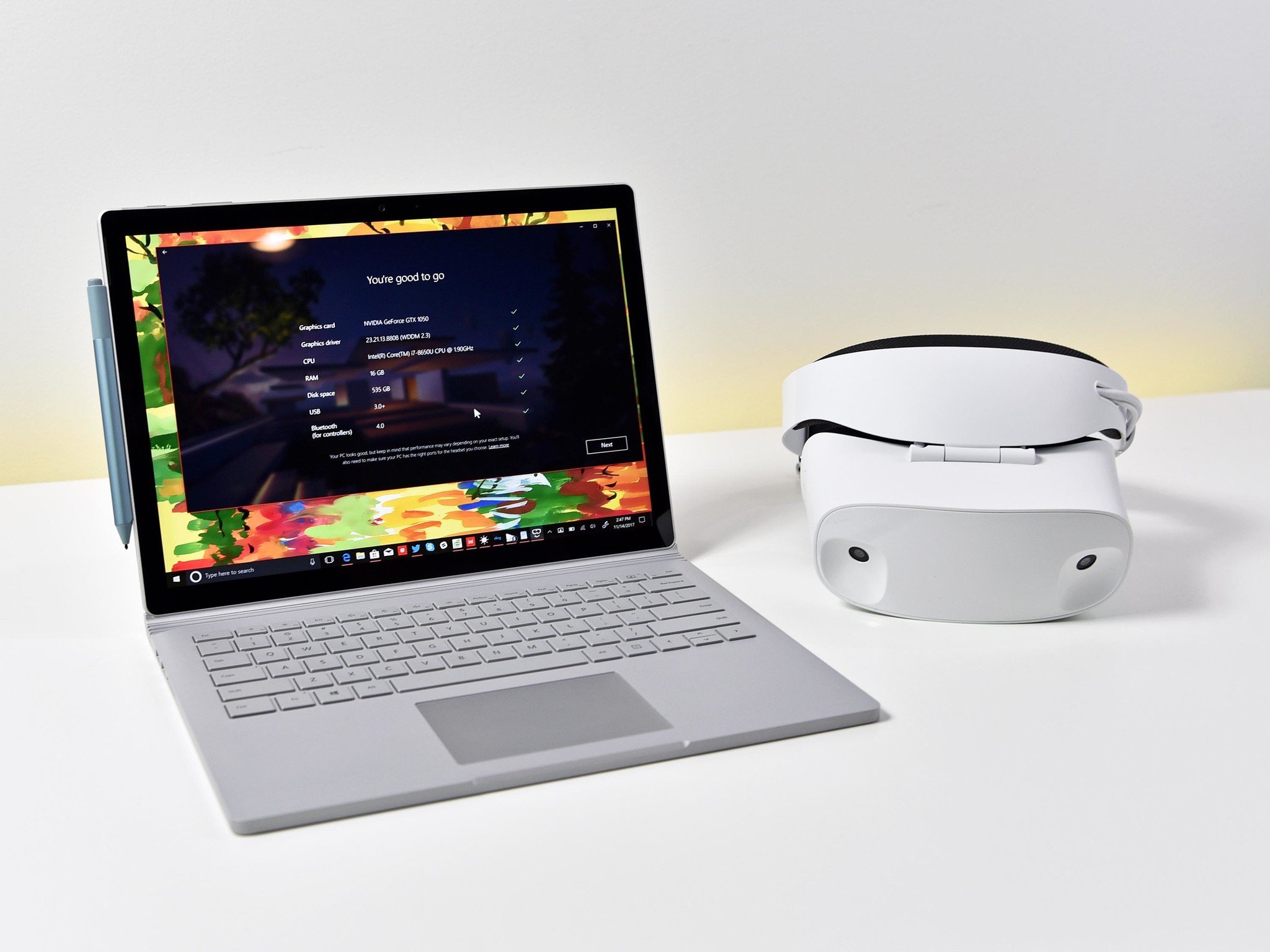 Save $400 on Surface Book 2 bundled with a Windows Mixed Reality headset 