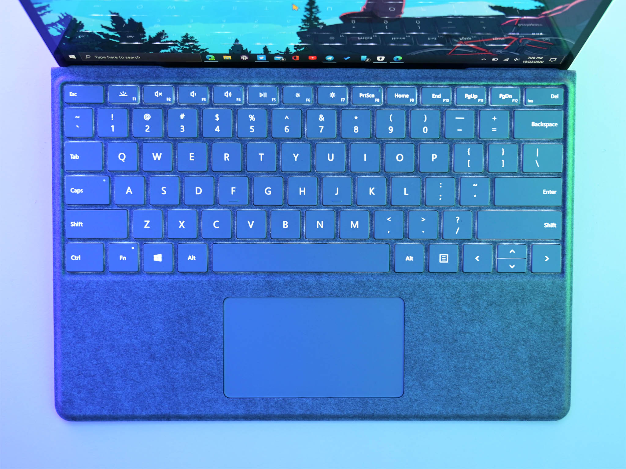 Surface Pro X Sq2 Keyboard Led