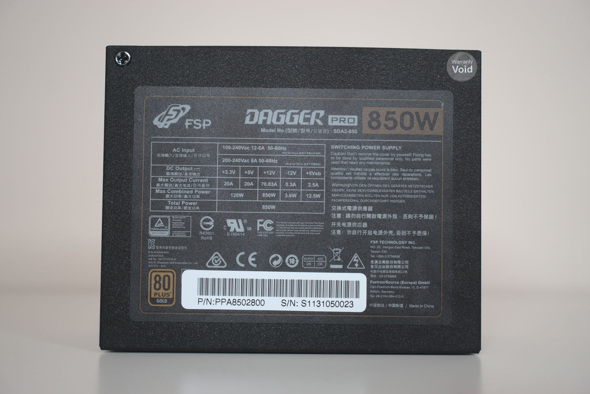 FSP Dagger Pro 850W