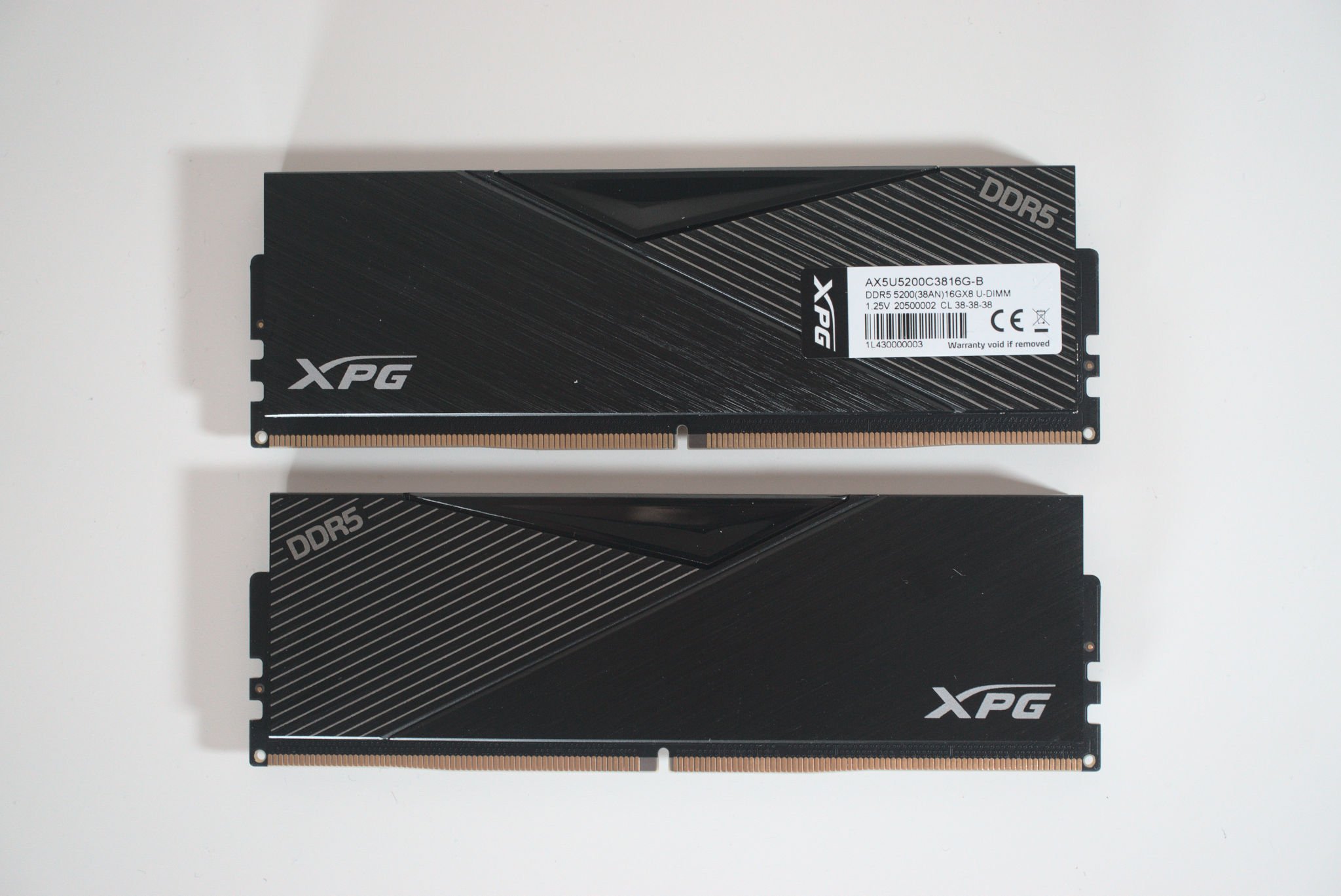XPG Lancer DDR5-5200 RAM