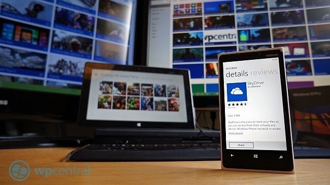 SkyDrive on Windows and Windows Phone