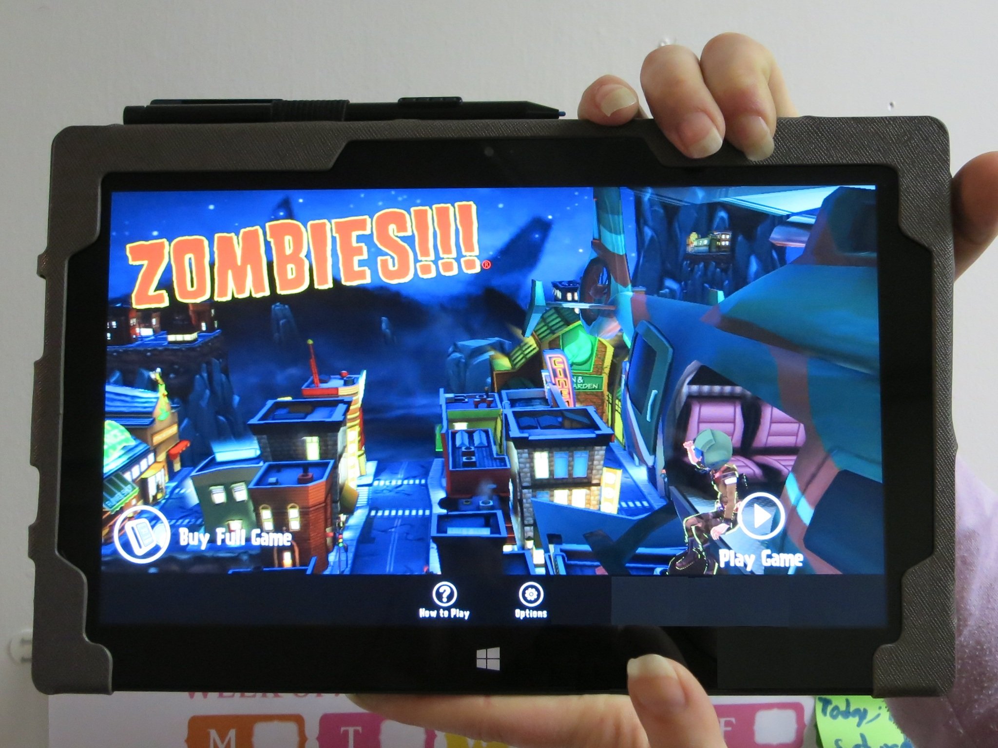 Zombies!!! Windows 8 Surface Pro