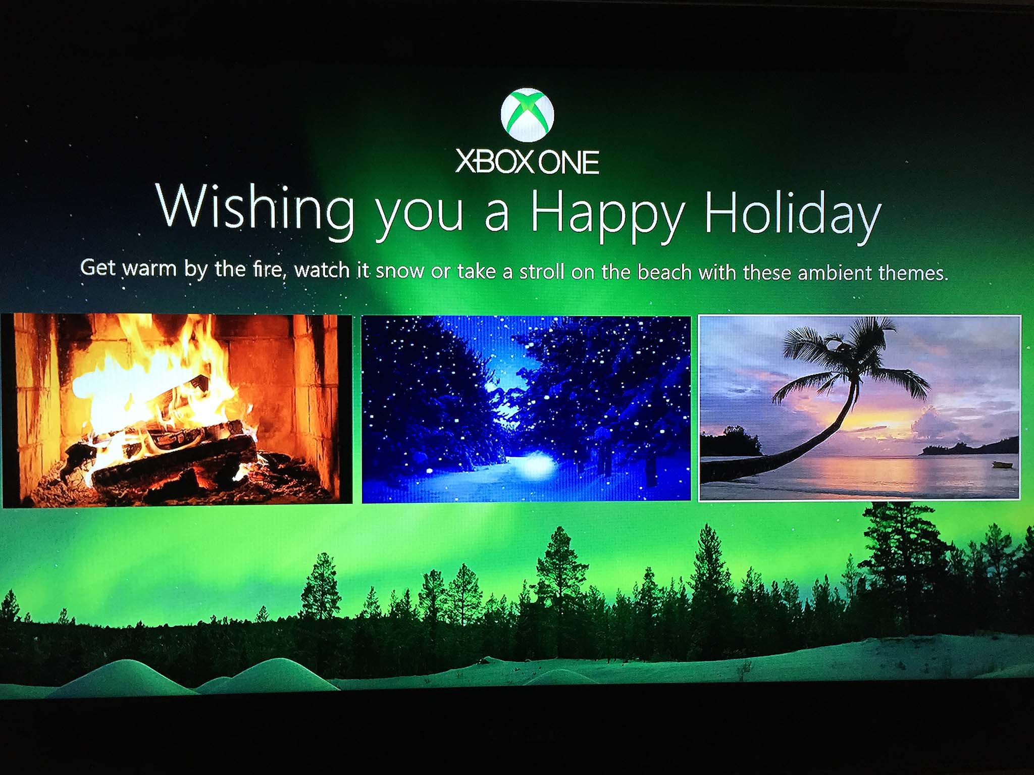 Xbox One fireplace