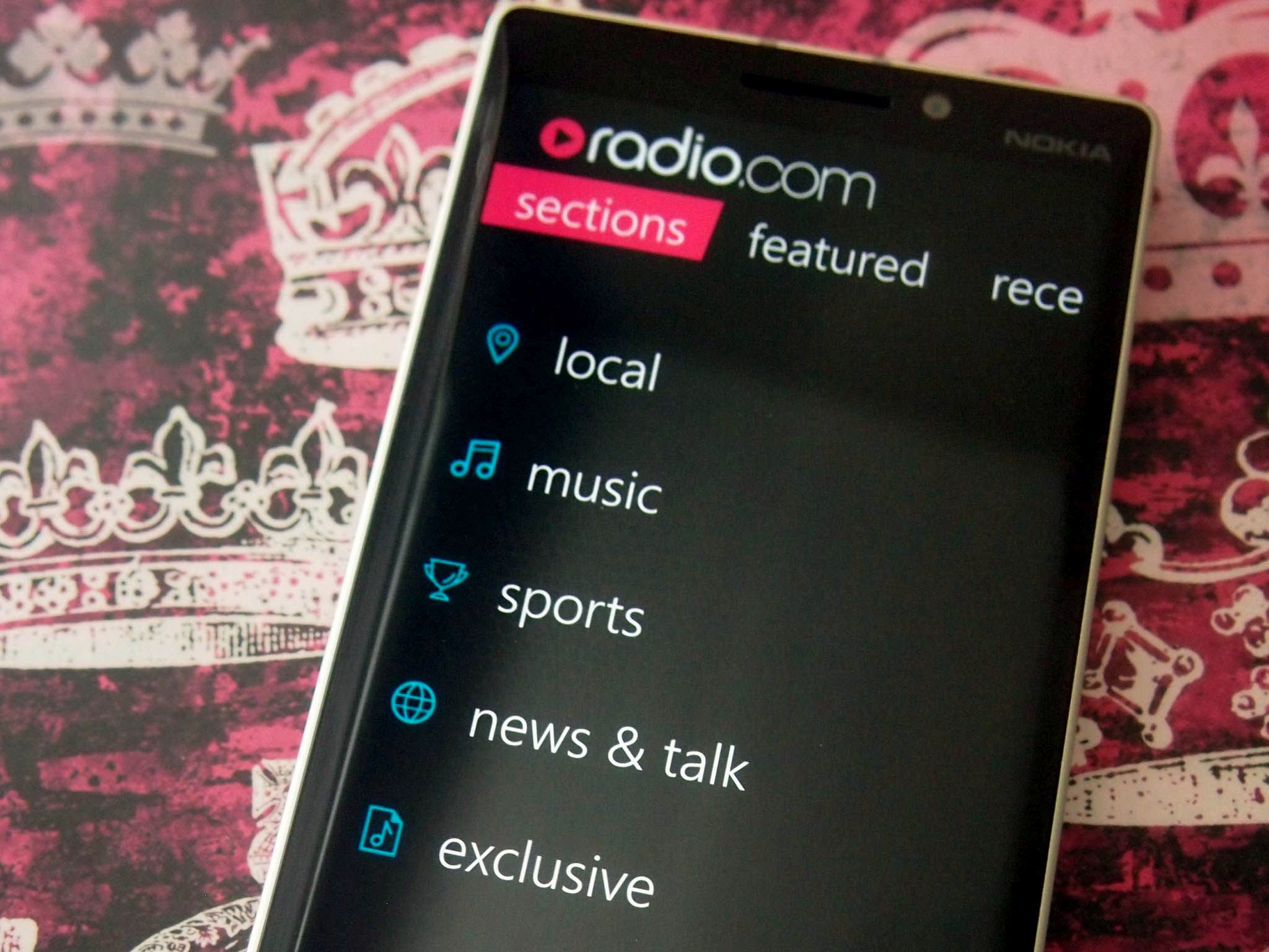 Radio.com for Windows Phone
