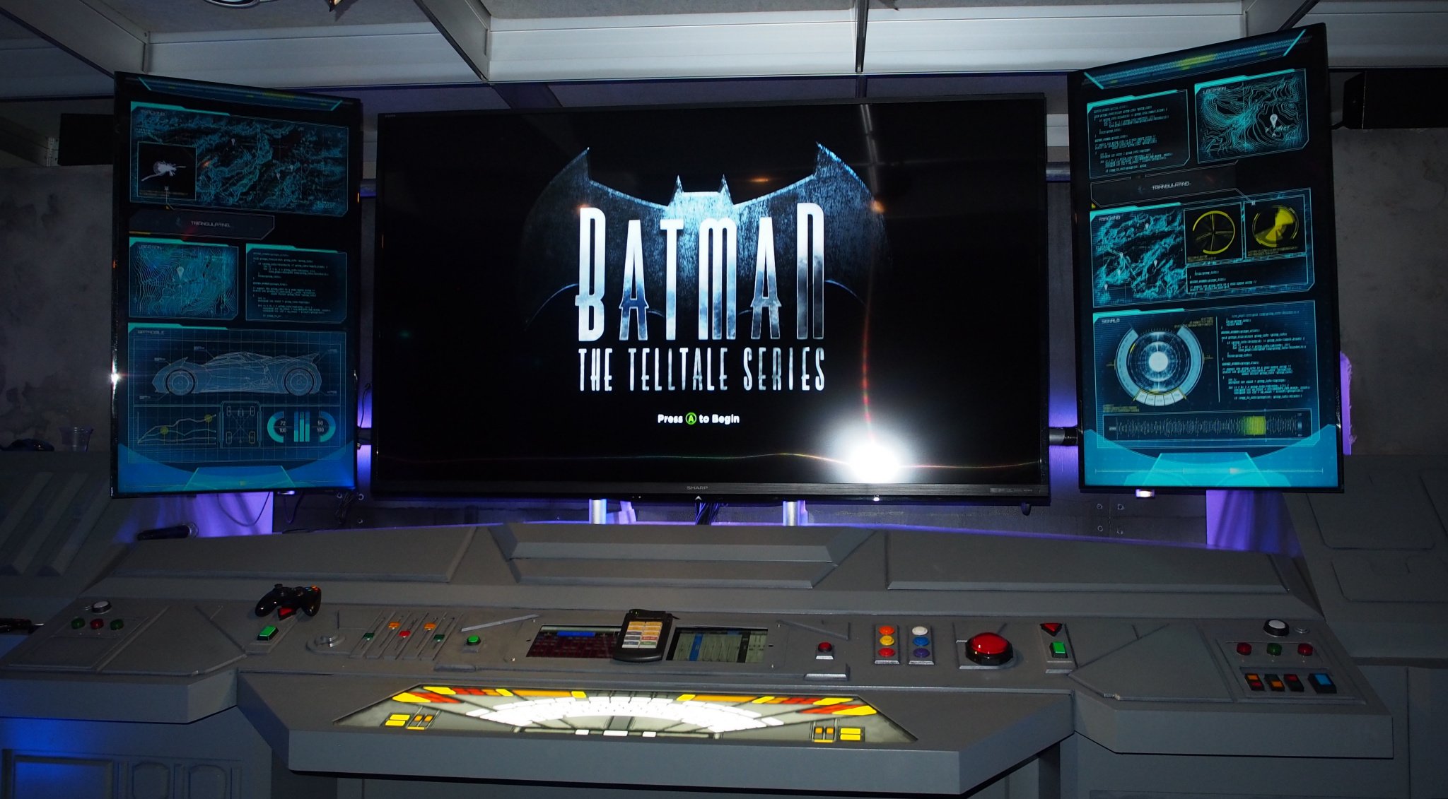 Batman: The Telltale Series E3 2016 Batcave