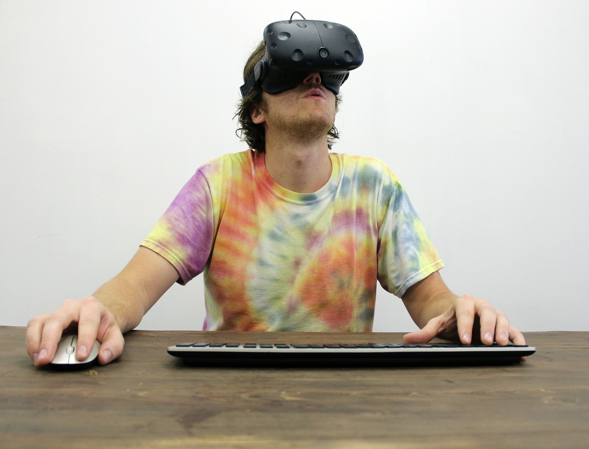 How to use your keyboard while wearing a VR headset