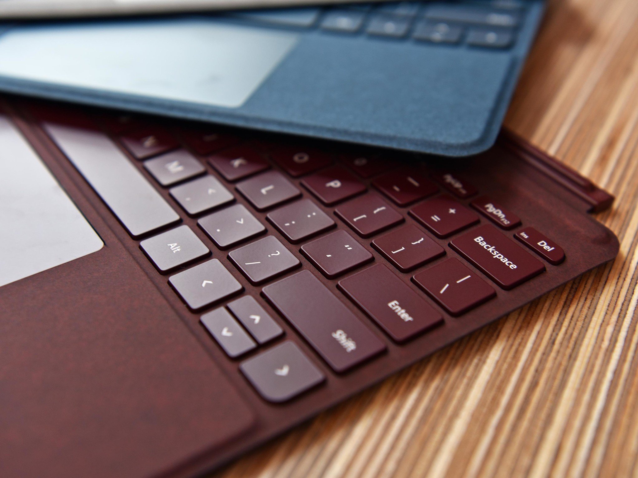 Surface Go has an attachable keyboard