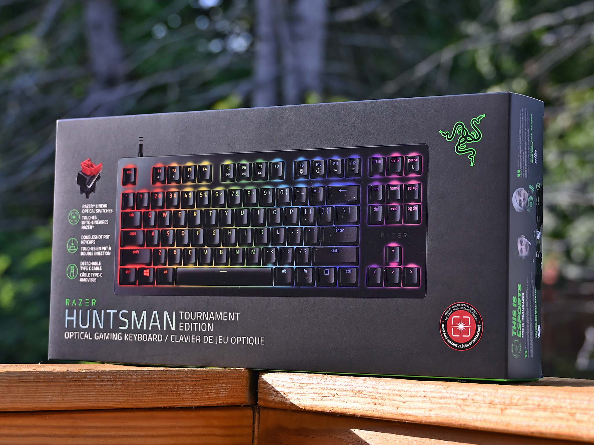 Razer Huntsman Tournament Edition Review A Gaming Keyboard That S Unbelievably Fast Windows Central