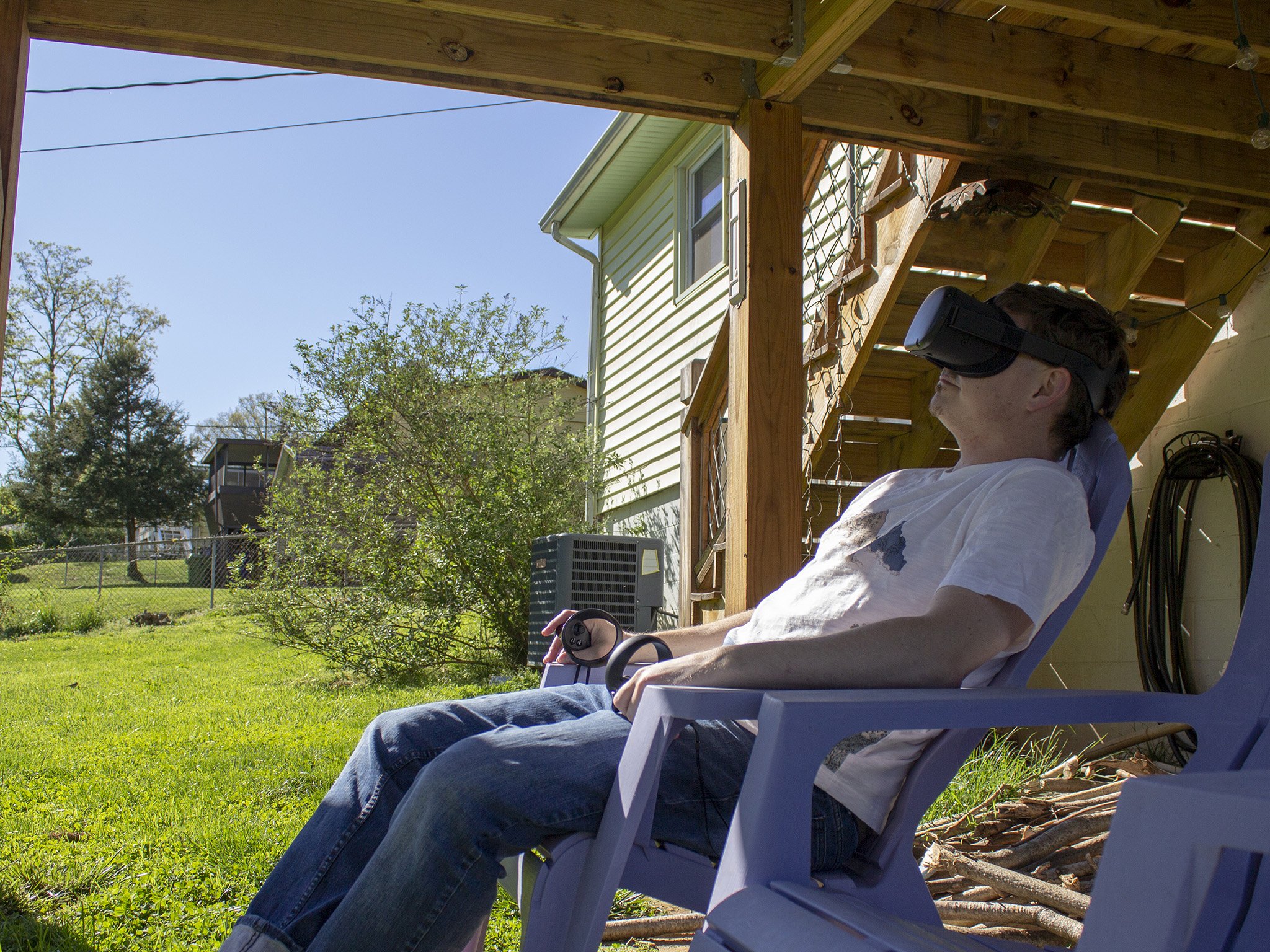 Oculus Quest Relax Outside