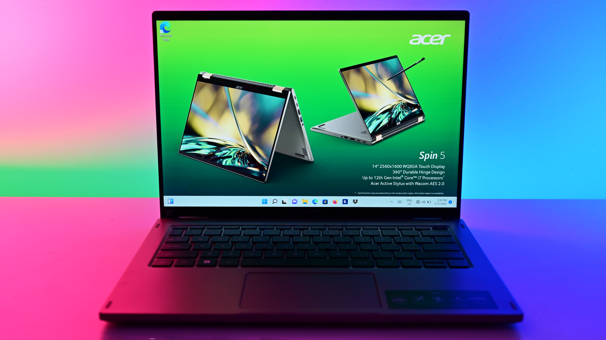 Acer Spin 5 2022